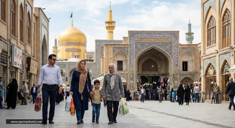 هتل نزدیک حرم با پارکینگ